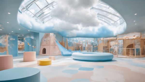 Amusez-vous au cœur du centre de loisirs La tête dans les nuages à Lyon Part-Dieu
